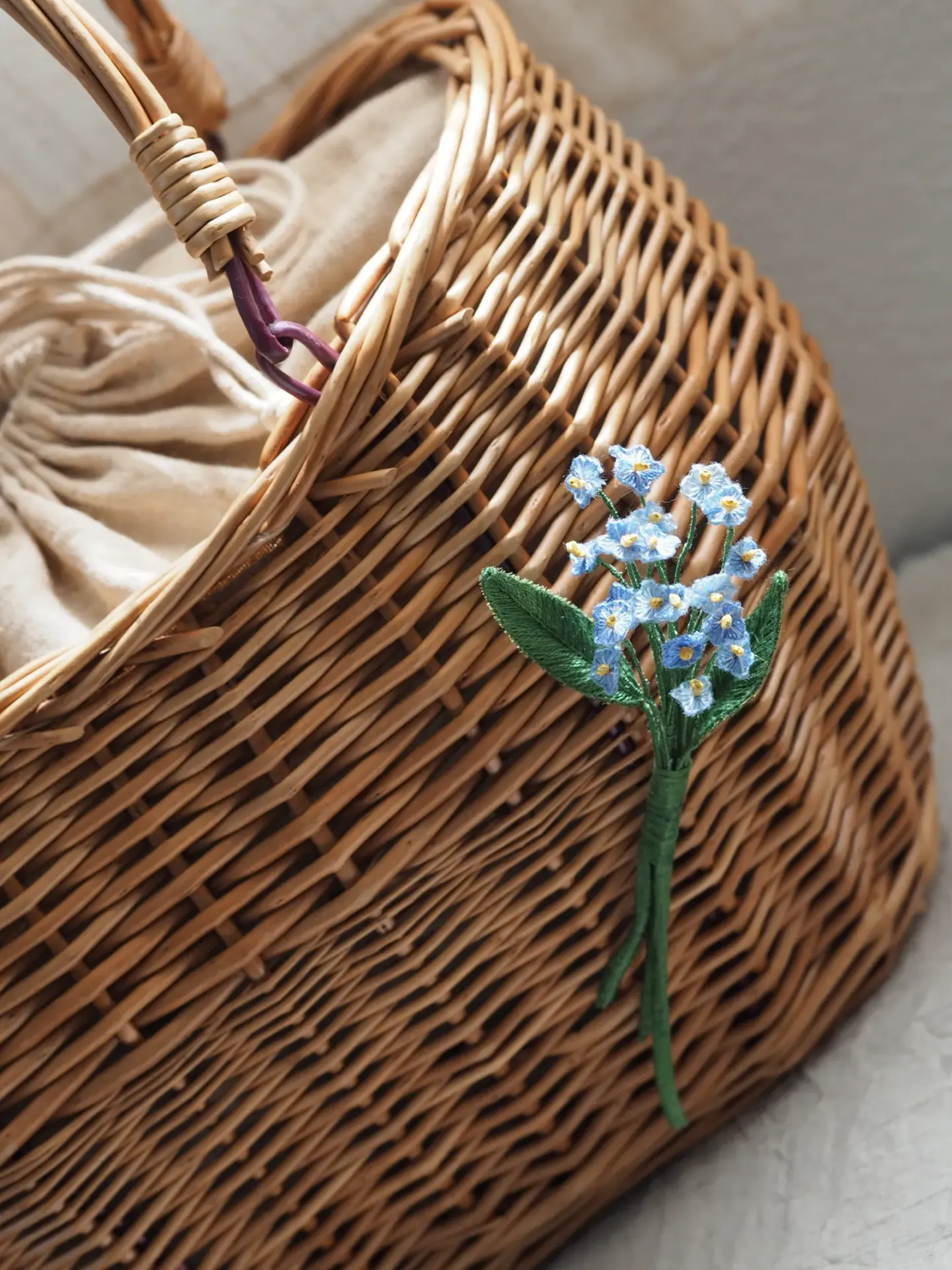 littleni flower bouquet -forget me not-