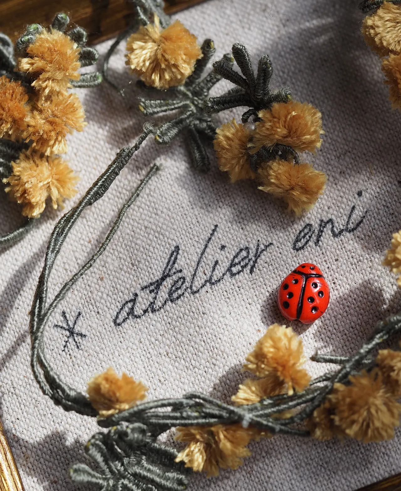 ∗atelier eni∗×mimosa×てんとう虫