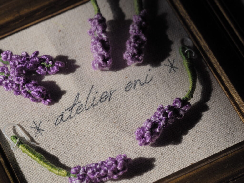 lavender×∗atelier eni∗額。