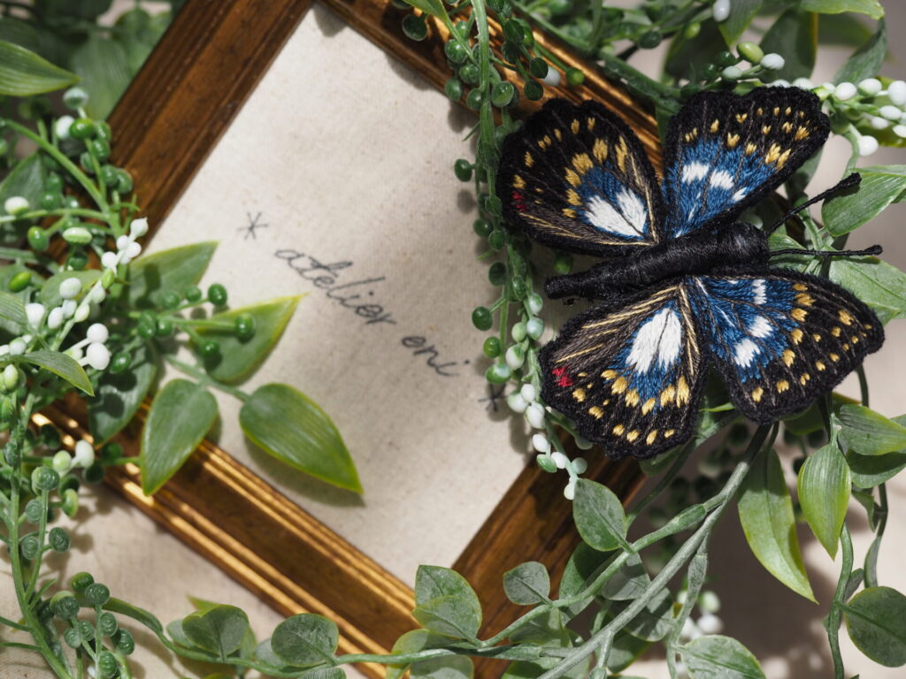 オオムラサキ×∗atelier eni∗額。