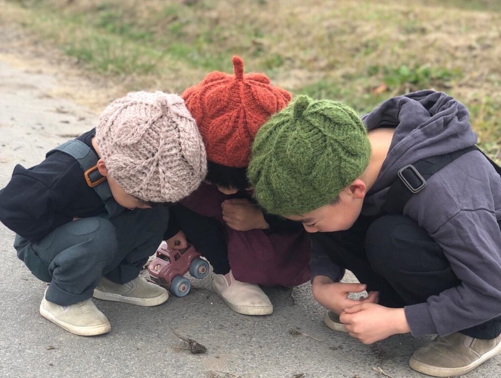 3人のコビトさんたち。