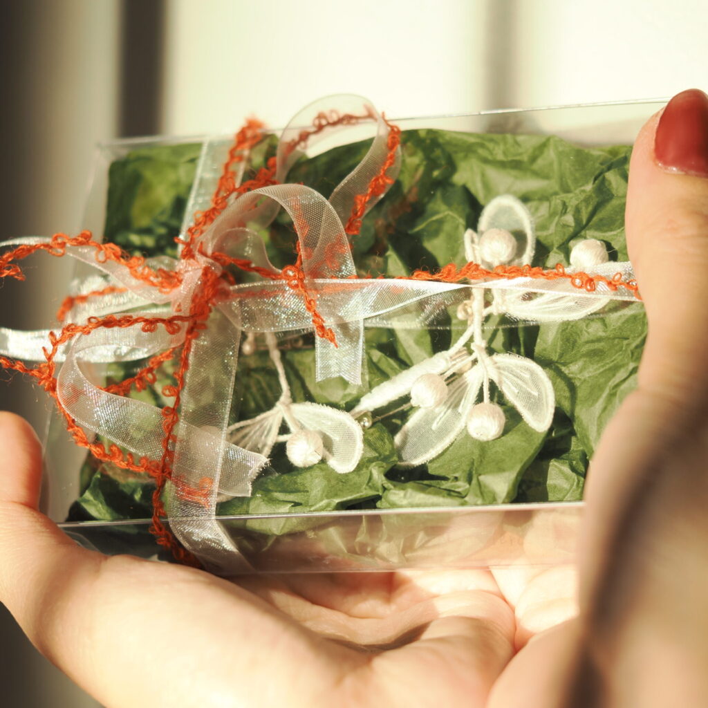 ギフトボックスのプレゼント。