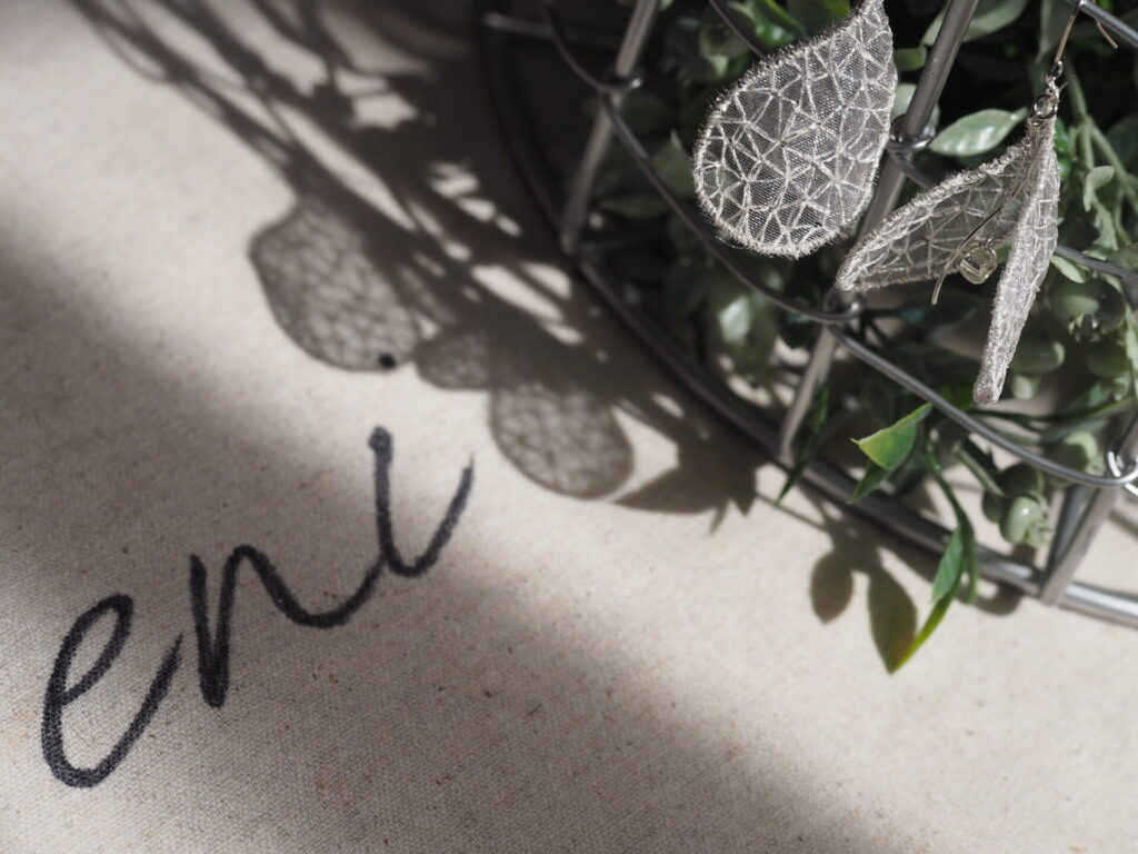 "shizuku no hana"×eni。光と影のあわい。