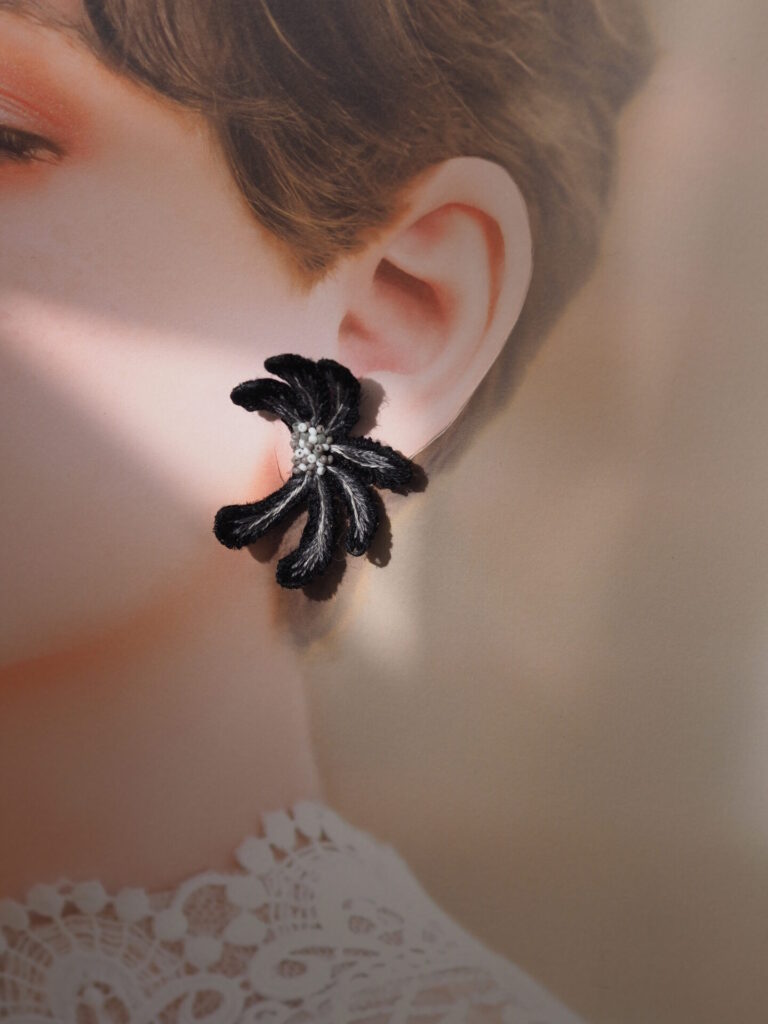 tuski no hana"shingetsu"。光と共に…着用画像。