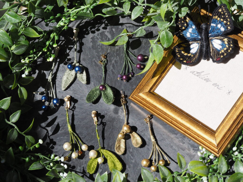 koeda(cotton pearl)×オオムラサキ×∗atelier eni∗