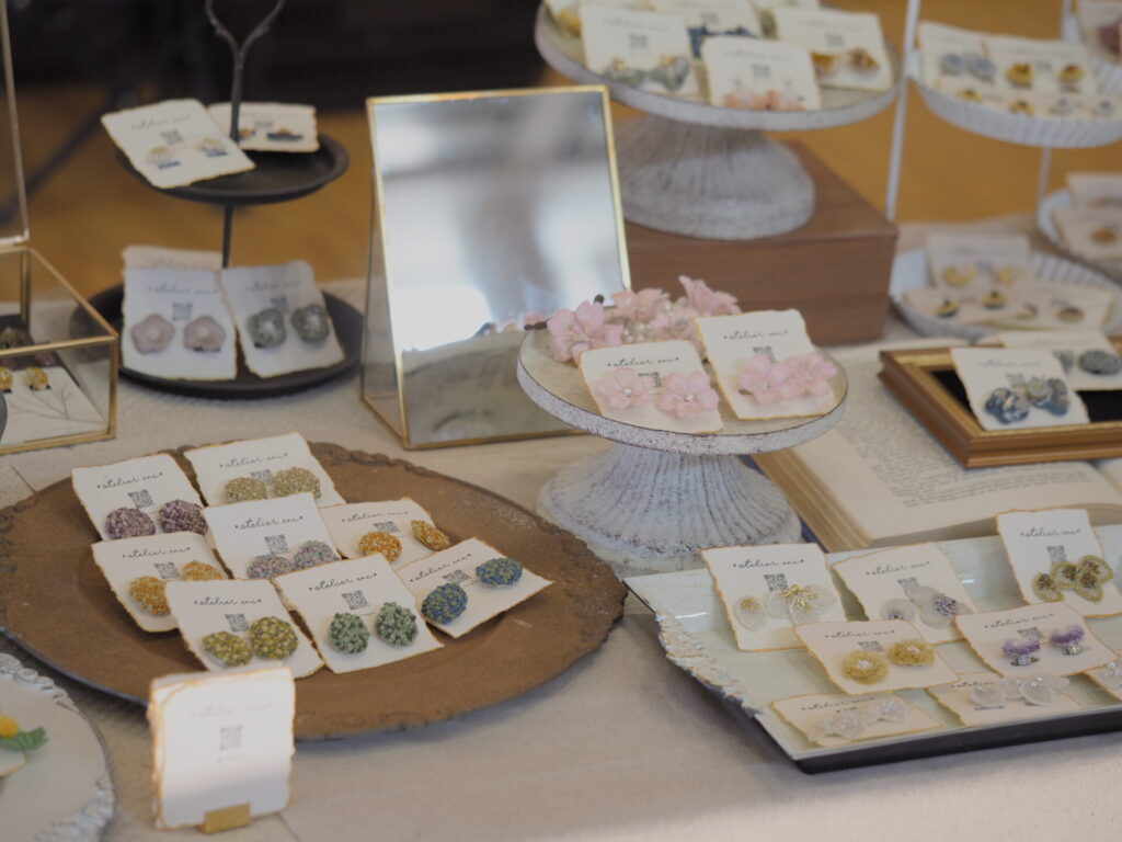 いっぽマルシェの様子。