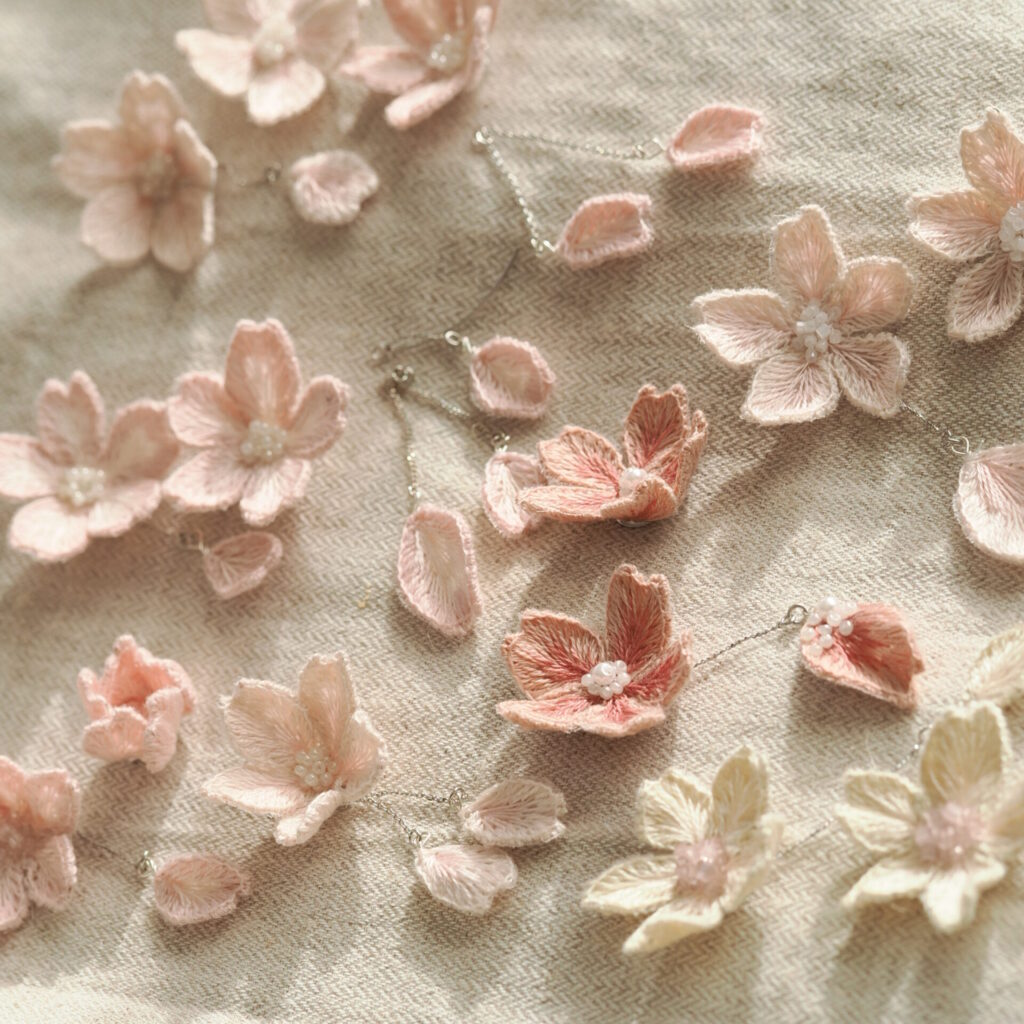 sakuraの耳飾り。