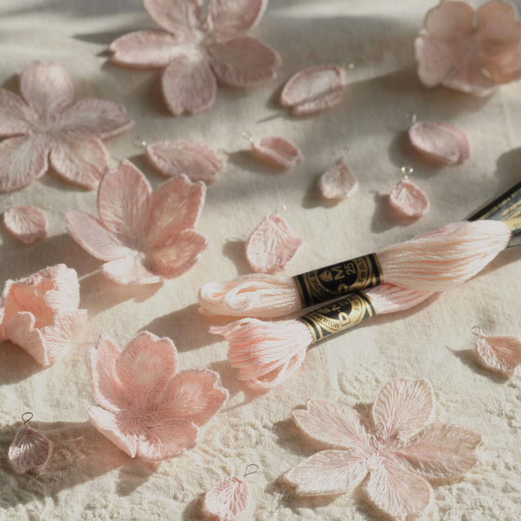 カットワークを終えて、自由になったsakuraたち。