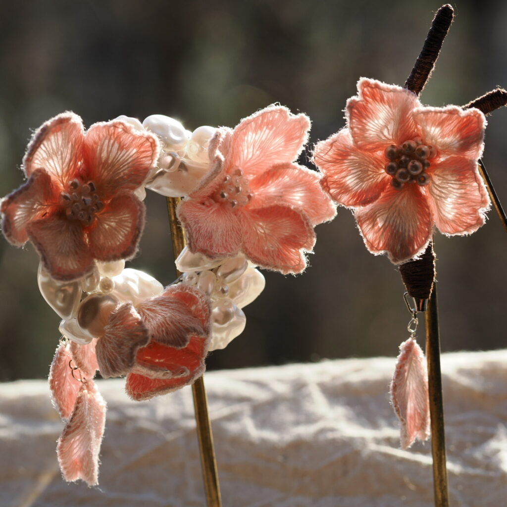 光に透けるsakura。