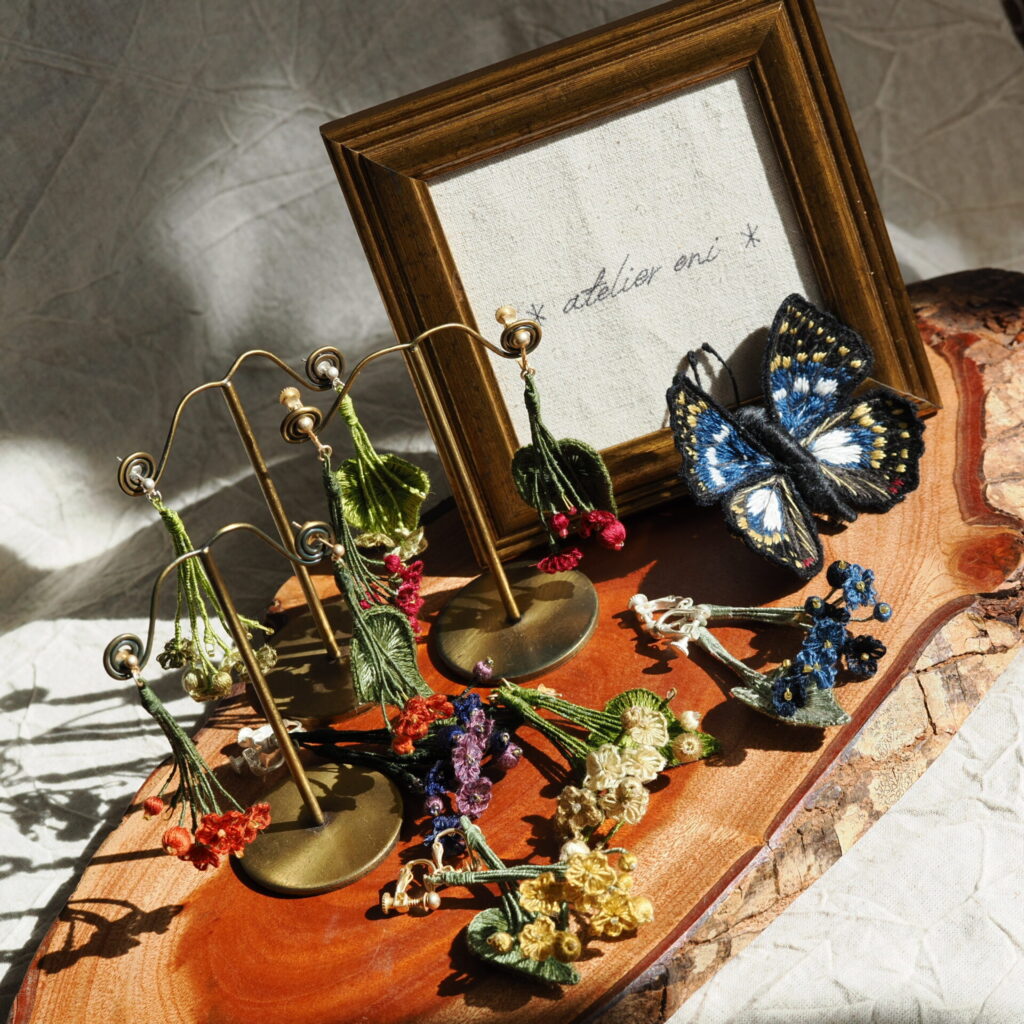 koeda -mi to hana-×オオムラサキ×∗atelier eni∗額。