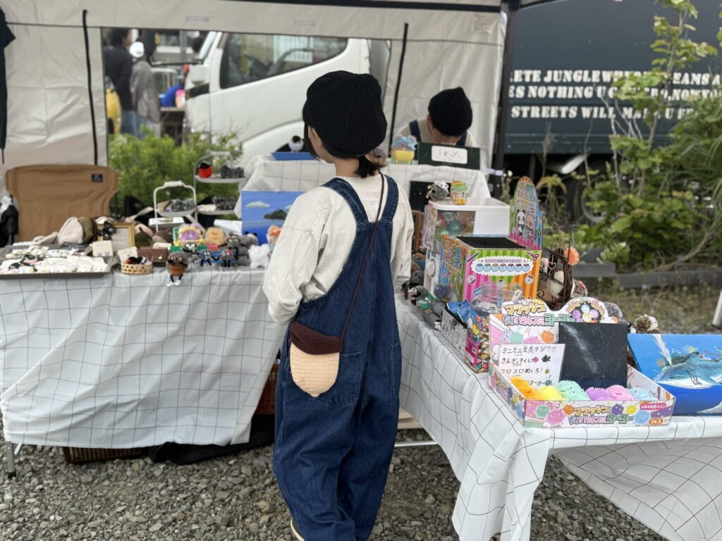 ikoyo 8マルシェ出店 店頭