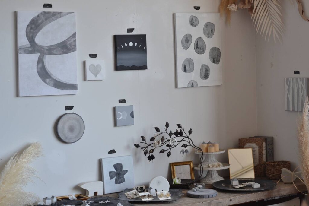 peni展 "monotone"会場