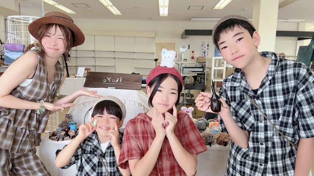 en no hi家族写真。