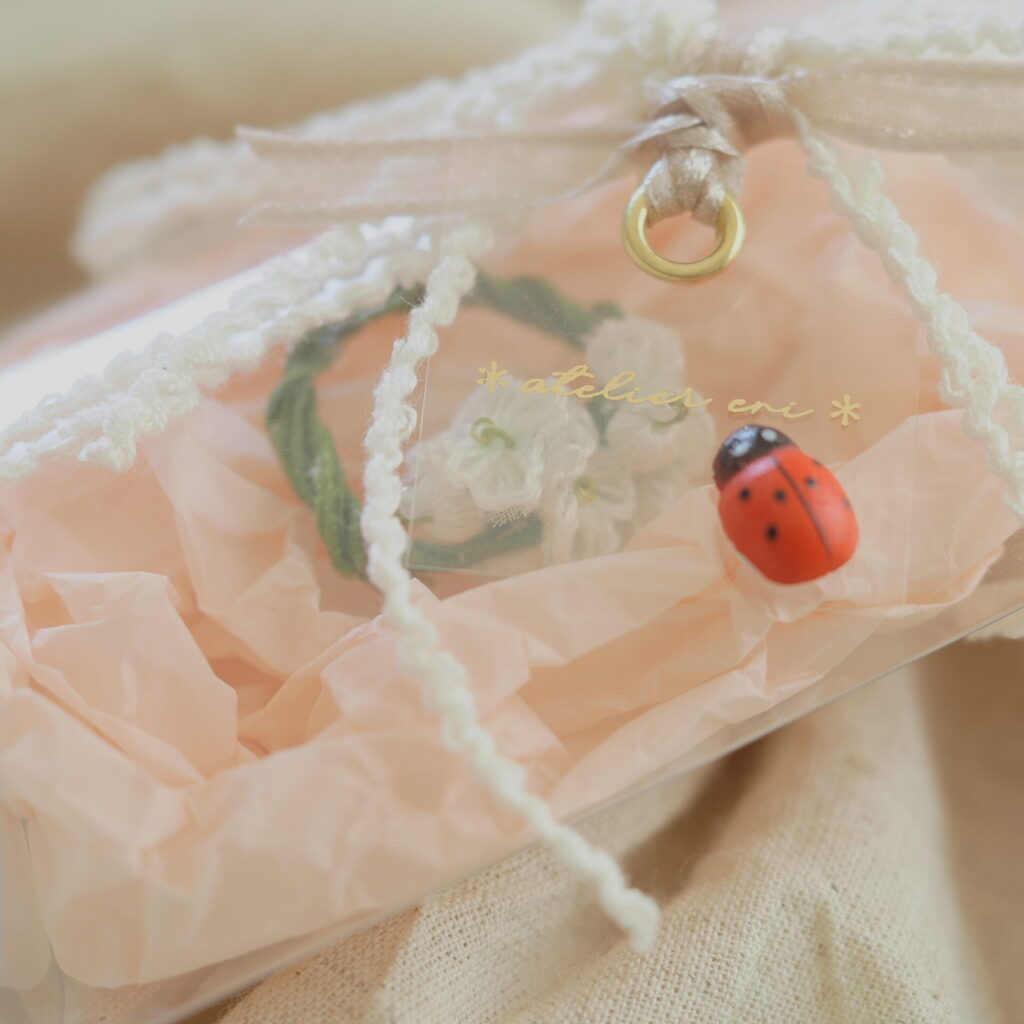 kasumi bouquet ring てんとう虫と共に。